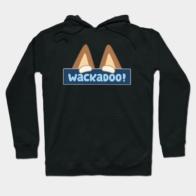 Bluey Wackadoo Hoodie by Justine Nolanz